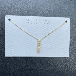 Argento Vivo Loved Necklace NWT